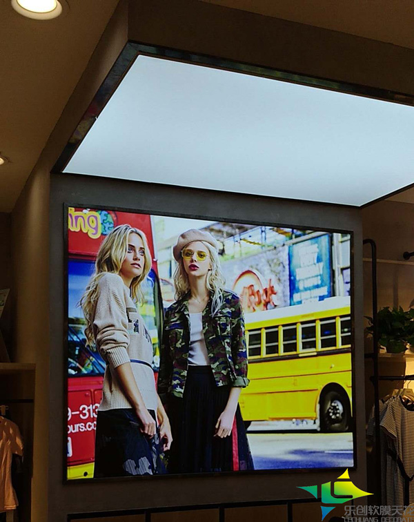 淄博飛魚(yú)專賣店軟膜燈箱